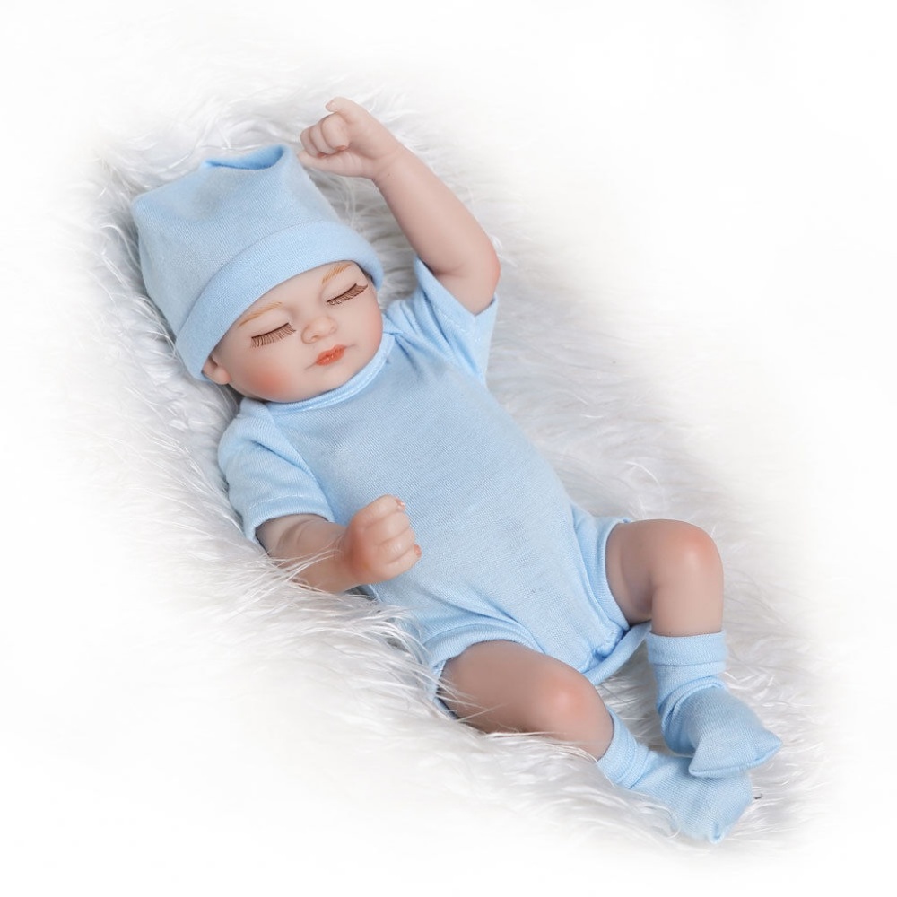 11" Newborn Reborn Realistic Silicone Baby Doll